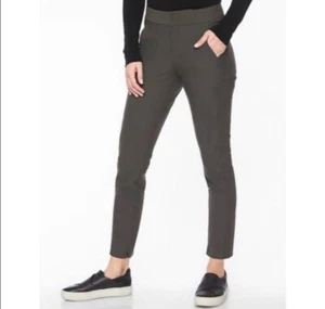 Pantalón Athleta Stellar Talla 2 Verde Versátil Trabajo Viaje Fácil Cuidado Embalable - Imagen 1 de 11