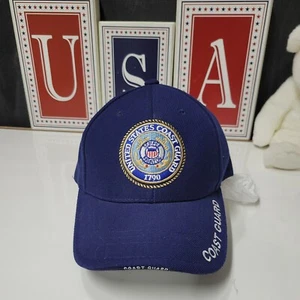 United States Coast Guard 1790 Blue Hat Rapid Dominance Strapback  - Picture 1 of 4