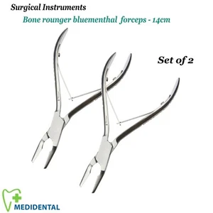 Chirurgische Knochen Rongeur Bluementhal Pinzette Orthopädie Mundkiefer Gesichtschirurgie - Bild 1 von 4