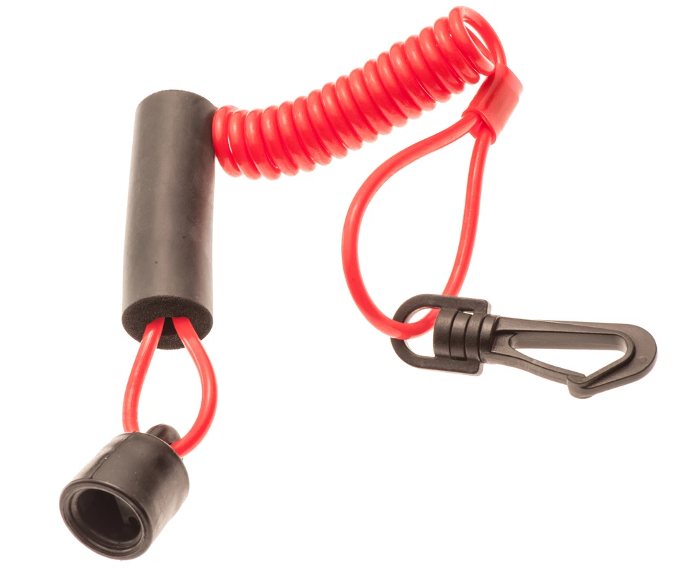 Sea Doo DESS Key Red Floating Lanyard - Image 1 of 1
