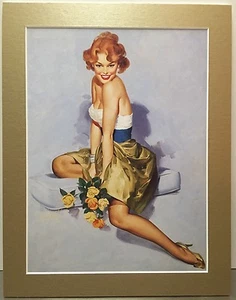 Vintage AMERICAN PIN-UP GIRL By Al Buell 1930's-1940's Sexy Fantasy Female - Picture 1 of 1