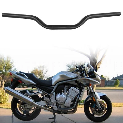 For 2002-2005 Yamaha FZ1 Motorcycle 7/8" Handlebars Low Rise Tracker Drag Bars - Image 1 of 4