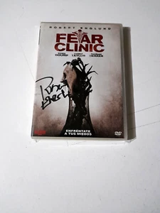 DVD "FEAR CLINIC" COMO NUEVO AUTOGRAFIADO ROBERT ENGLUND SIGNED AUTOGRAPH FIONA - Picture 1 of 2
