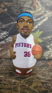 2006 NBA DETROIT PISTONS RASHEED WALLACE PROMO SGA COIN PIGGY BANK RARE E3 - Picture 1 of 11