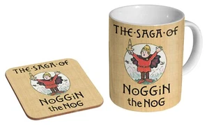 The Saga Of Noggin The Nog - Coffee / Tea Mug And Coaster Gift Set - Picture 1 of 1