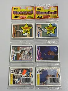 (2) 1989 Topps Baseball Sealed Rack Packs **FREE SHIPPING** - Picture 1 of 1