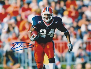 CAREY DAVIS ILLINOIS FIGHTING ILLINI  ACTION SIGNED 8x10 - Picture 1 of 1