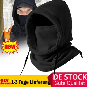 Damen Herren Schlauchschal Halstuch Halswärmer Mütze Fleece Warm Winter Schal DE - Bild 1 von 16