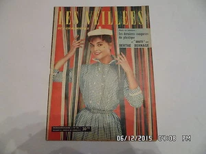 LES VEILLEES DES CHAUMIERES NR. 86 05.05.1956 ROMANE MODE STRICKEN PRAKTISCHES LEBEN I94 - Bild 1 von 1