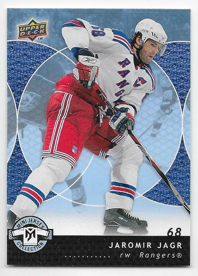 07/08 UPPER DECK MINI JERSEY COLLECTION BASE Hockey (#1-100) U-Pick From List - Image 1 of 1