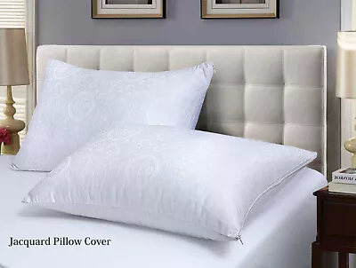 New Zipped Pillow Protectors Lining 200TC Pillows Cover Pack Of 2, 4, 6, 8 Cases • 16.21£