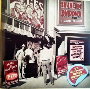 SHAKE EM ON DOWN VOL 9 - ROCKIN' BLUES BOPPERS - FTM - MINT COPY - VARIOUS COMP - Picture 1 of 7