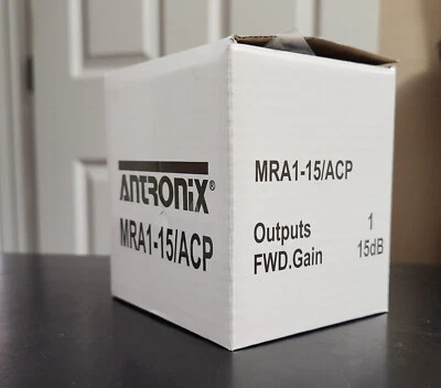 ANTRONIX MRA1-15/ACP CABLE & ANTENNA SIGNAL AMPLIFIER RESIDENTIAL HOME USE - Image 1 of 2