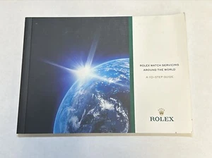 Original 2015 "Rolex Watch Servicing Around the World" Booklet! - Picture 1 of 3
