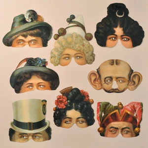 Mamelok Moyse's Hall Paper Masks (R466) - Picture 1 of 1