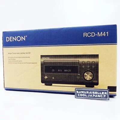 Denon RCD-M41 Radio Discrete Power Amplifier Bluetooth CD  76MHz to 95MHz New - Image 1 of 4