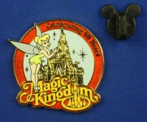 Tinker Bell Magic Kingdom 40 Years Castle Passholder Exclusive Pin # 82149 - Picture 1 of 4
