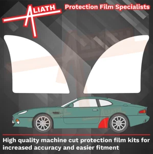 Fits Aston Martin DB7 Rear Arches CLEAR Stone Chip Guard Paint Protection Film - Picture 1 of 3