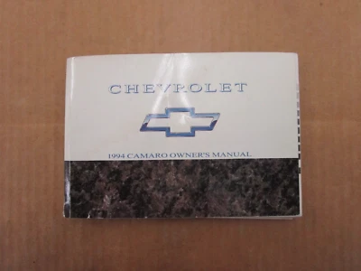 Chevrolet Camaro 1994 manual del propietario literatura libro guía segunda edición ORIGINAL Foto 1 de 4