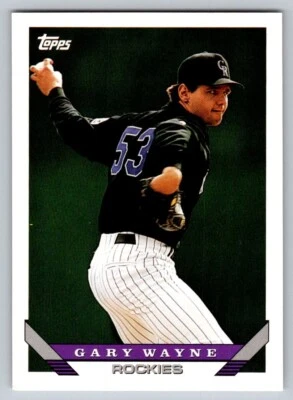 1993 Topps Traded - #16T Gary Wayne - Image 1 of 2