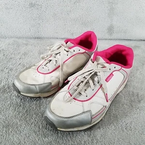 Vionic Damenschuhe 8 rosa weiß silber Zen Komfort Gehen Arbeit Turnschuhe - Bild 1 von 10