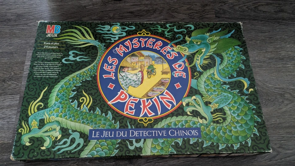 Jeu de société Les Mystères de Pékin vintage Complet MB livraison offerte ! - Photo 1/4