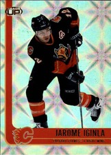 2001-02 Pacific Heads-Up Calgary Flames Hockey Card #12 Jarome Iginla