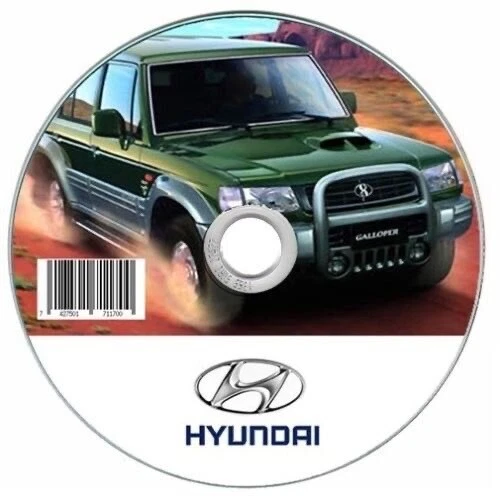 Hyundai Galloper Manual de Taller En CD - Imagen 1 de 4