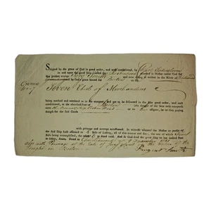 1783 Boston Frachtbrief Christiana Schiff Robinhood Tee Soderstrom C&I Honic... - Bild 1 von 3