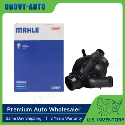 Mahle Thermostat Assembly For BMW 535i 550i 740i 3.0L 11538671516 TM21103 - Image 1 of 4