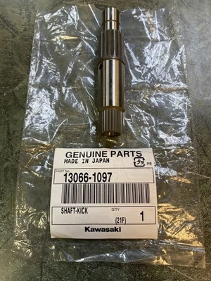 Eje Kickstarter Kawasaki KX100 KX85 KX80 KX65 98-12 13066-1097 NUEVO DE STOCK Foto 1 de 4