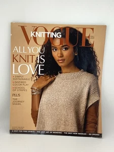 Vogue Knitting Magazine Fall 2020 All You Knit Is Love The Journey Shawl - Imagen 1 de 1