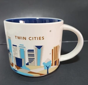 Taza Starbucks Twin Cities You Are Here Collection 2014 14 oz/414 ml - Imagen 1 de 8