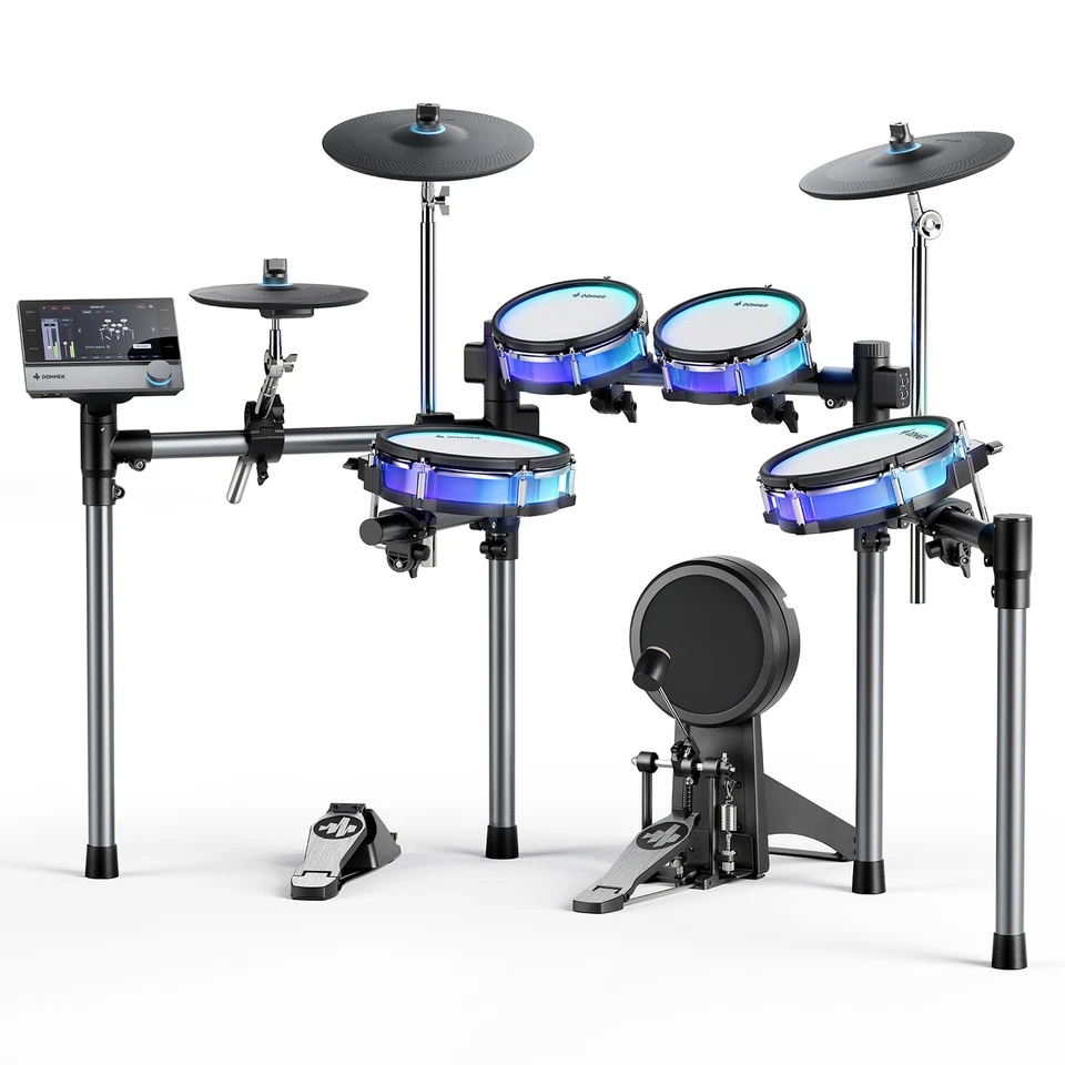 Donner DED Series Electric Drum Kit Electronic Drum Set With Melodics Lessons - Image 1 of 1