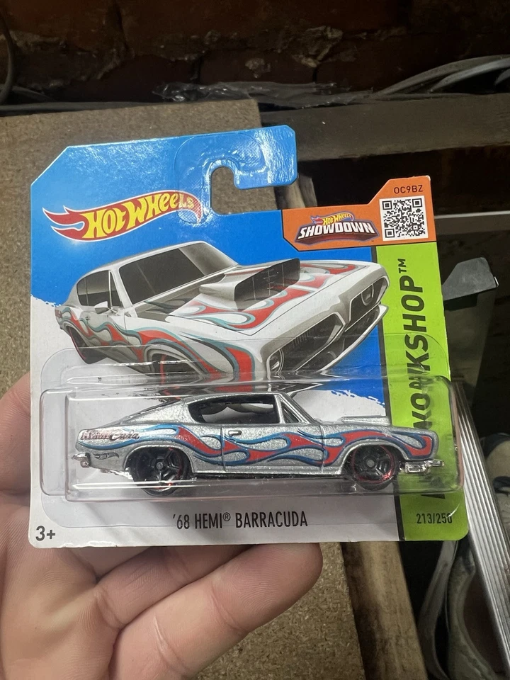 Hot Wheels '68 Hemi Barracuda - 2015 - HW Workshop / Heat Fleet - 213/250 CFL55 Foto 1 de 1