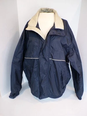 Marks & Spencer Men's Navy Waterproof Jacket Windbreaker Size Medium - Image 1 of 4