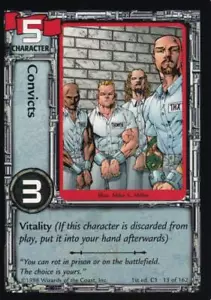 Convicts - Base Set - C-23 - Imagen 1 de 1