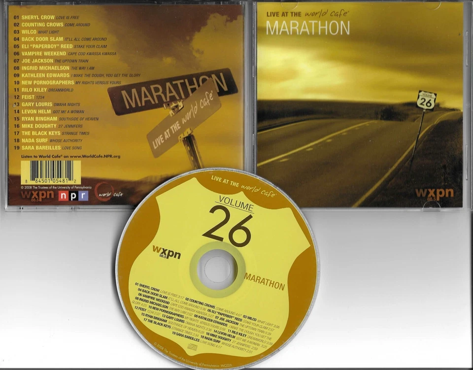 ACOUSTIC CD COUNTING CROWS Wilco VAMPIRE WEEKEND New Pornographers MIIKE DOUGHTY - Image 1 of 1