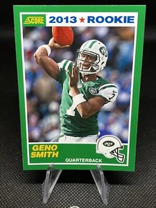Score 2013 Geno Smith Rookie (RC) n. 6 | RARA variante fotografica SP parallela verde - Foto 1 di 3
