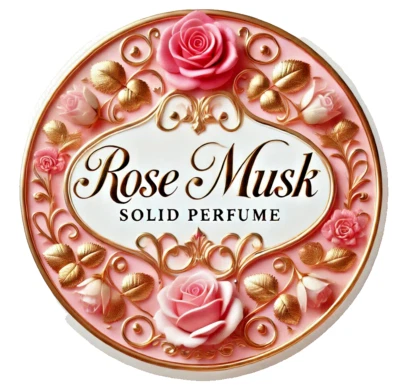 SOLID PERFUME ROSE MUSK SANDALWOOD PATCHOULI  VETIVER Natural Balm 20Gg   - Bild 1 von 4