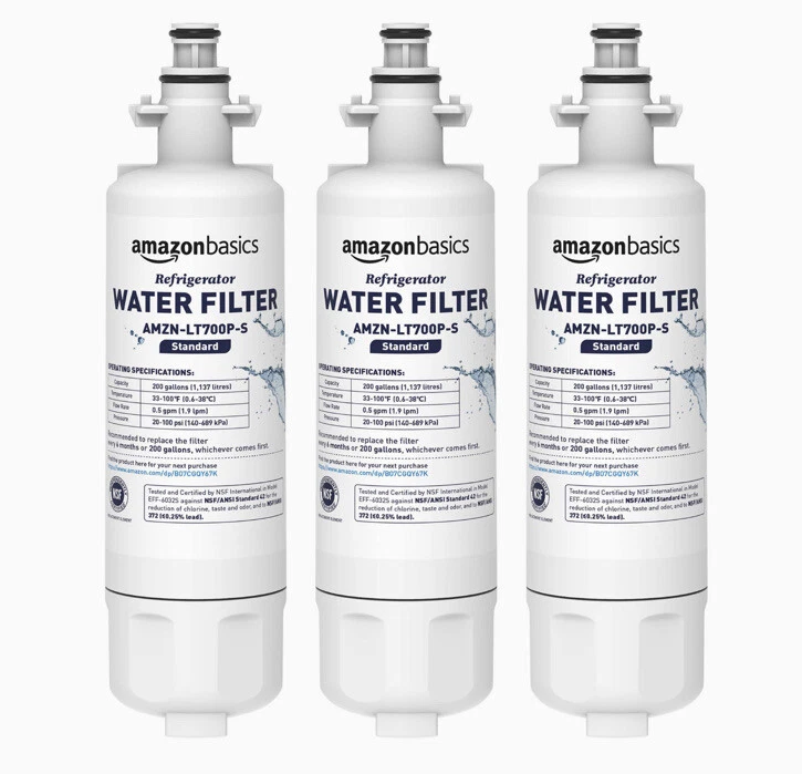 3pk Refrigerator Water Filters LG LT700P FAST SHIPPING - Image 1 of 4