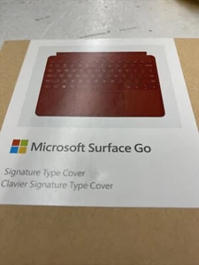 Microsoft Surface Go Type Cover - Poppy Red - Picture 1 of 2
