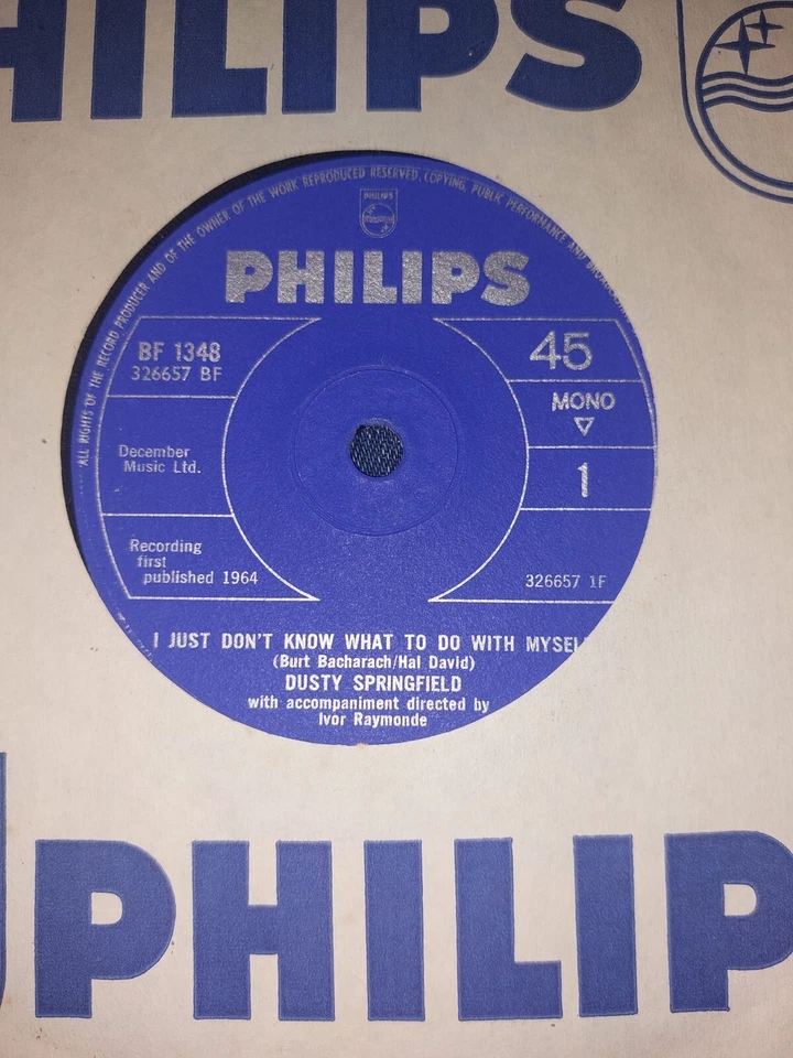 DUSTY SPRINGFIELD  I JUST DON'T KNOW WHAT TO DO WITH MYSELF / MY COLOURING .. NM - Image 1 of 1