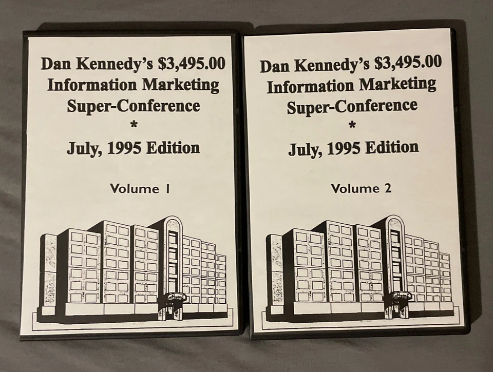 Dan Kennedy $3,495.00 Information Marketing Super Conference July 1995 8 CD Set - Image 1 of 1