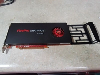 AMD Dell 5DRVJ FirePro V5900 2GB PCIe DVI Dual DisplayPort Video Card Tested  - Image 1 of 3