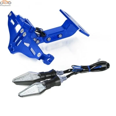 Support de Plaque d'Immatriculation Moto Pour Yamaha RX-Z RX135 115 RX100 Fazer - Photo 1/4