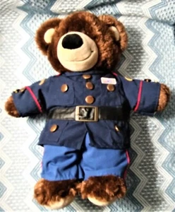 Traje de peluche Build a Bear Brown Bear Marine Corp BAB - Imagen 1 de 3