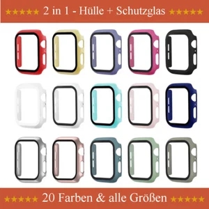 Etui na Apple Watch 1-10 SE Ultra 2 Case Futerał ochronny z wyświetlaczem Szkło ochronne - Zdjęcie 1 z 38