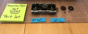 American Flyer Train 364 B Unit ALCO Diesel Locomotive TRUCK WHEEL PART LOT i - Picture 1 of 11
