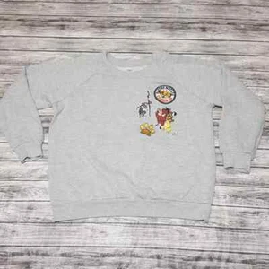 Disney Size M Youth Unisex Sweater Lion King Simba Pumba Timon Hakuna Matata - Picture 1 of 3